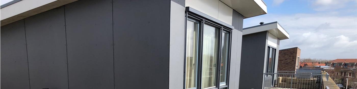 Nieuwbouw van dakopbouw door JR Visser